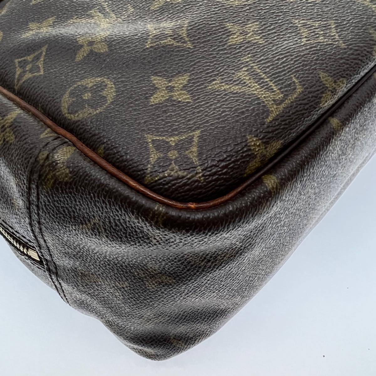 LOUIS VUITTON Monogram Deauville Hand Bag M47270 LV Auth yt888