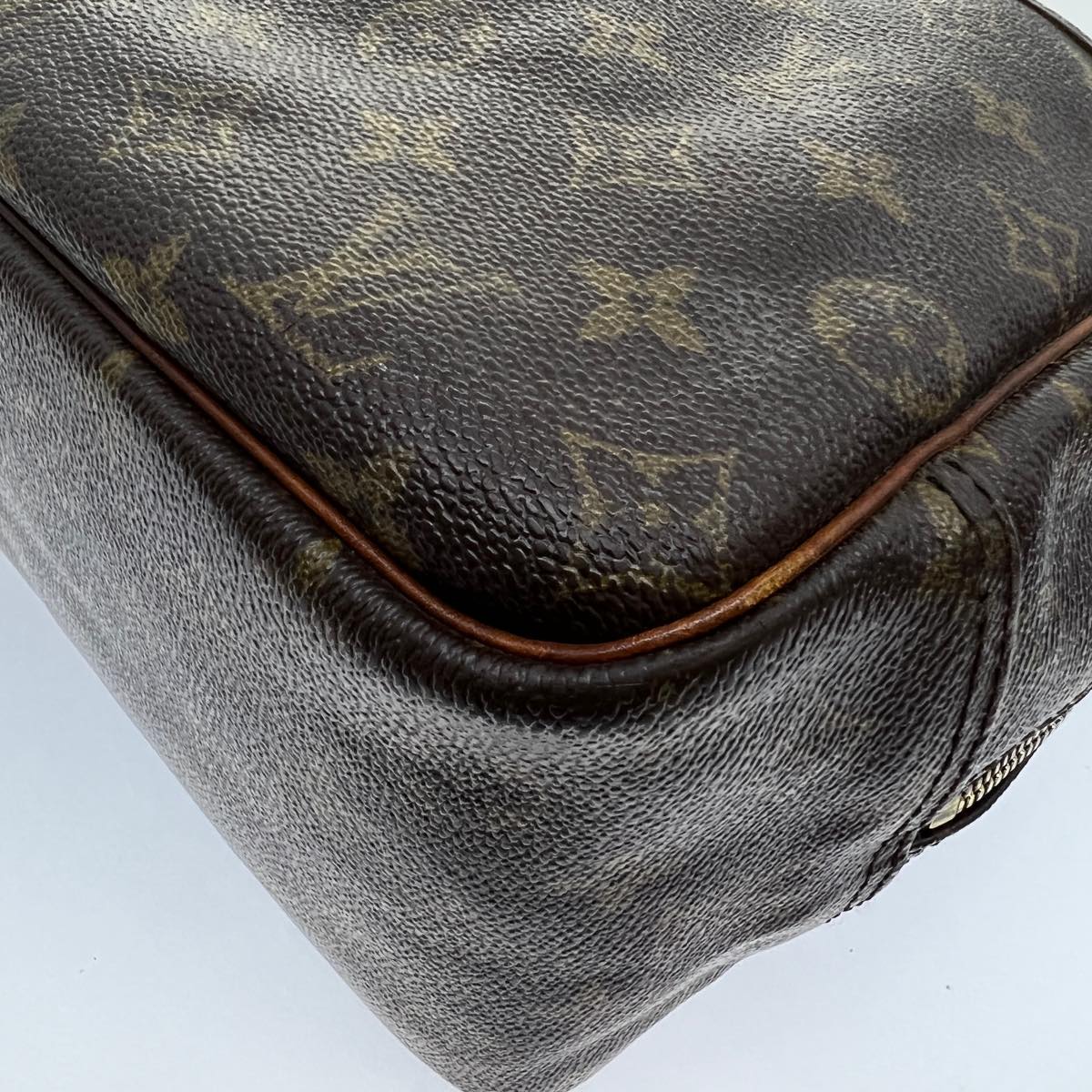 LOUIS VUITTON Monogram Deauville Hand Bag M47270 LV Auth yt888