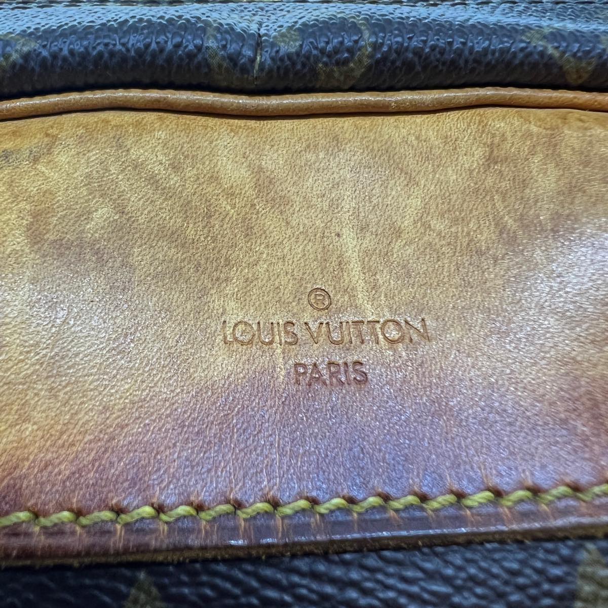 LOUIS VUITTON Monogram Deauville Hand Bag M47270 LV Auth yt888