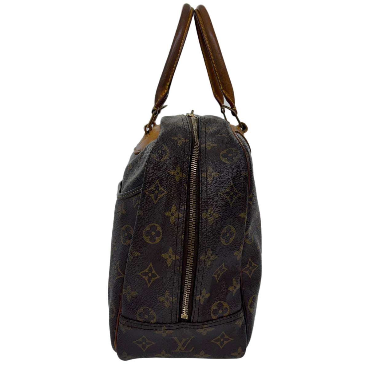 LOUIS VUITTON Monogram Deauville Hand Bag M47270 LV Auth yt888