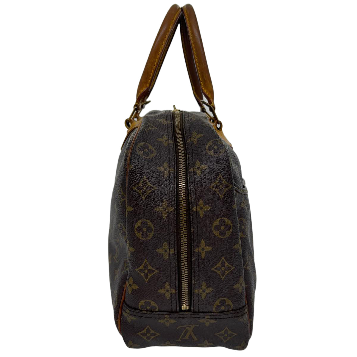 LOUIS VUITTON Monogram Deauville Hand Bag M47270 LV Auth yt888