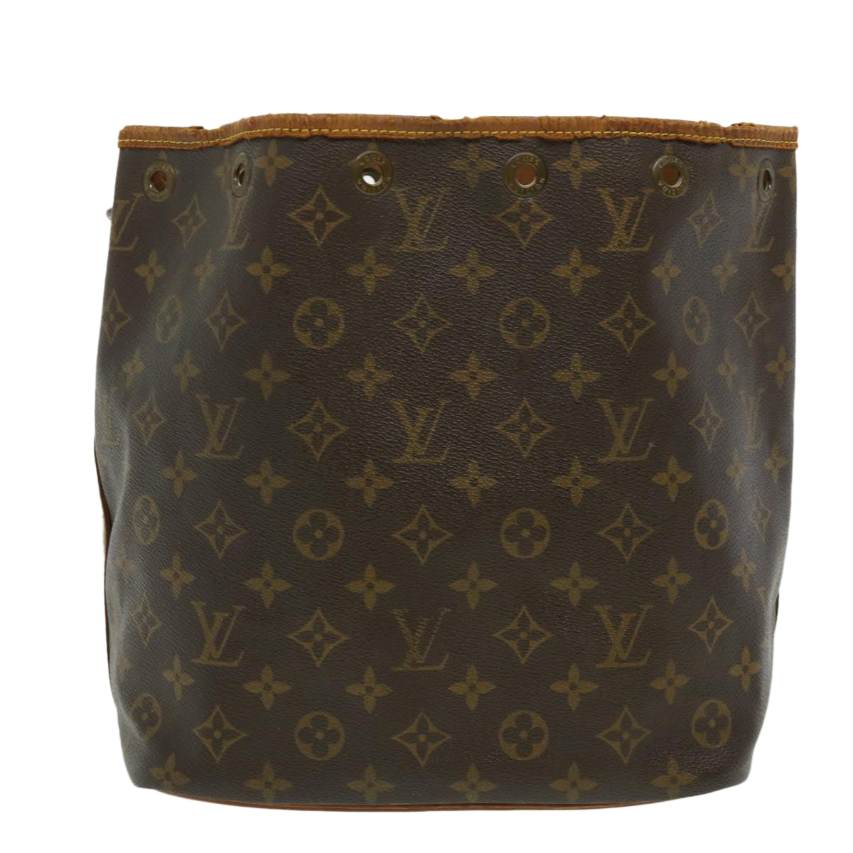 LOUIS VUITTON Monogram Petit Noe Shoulder Bag M42226 LV Auth yt898