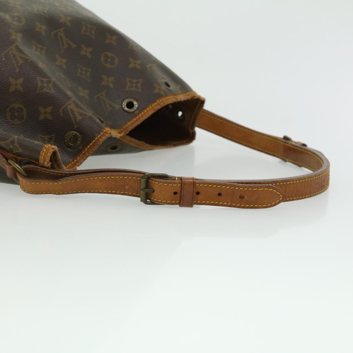 LOUIS VUITTON Monogram Petit Noe Shoulder Bag M42226 LV Auth yt898