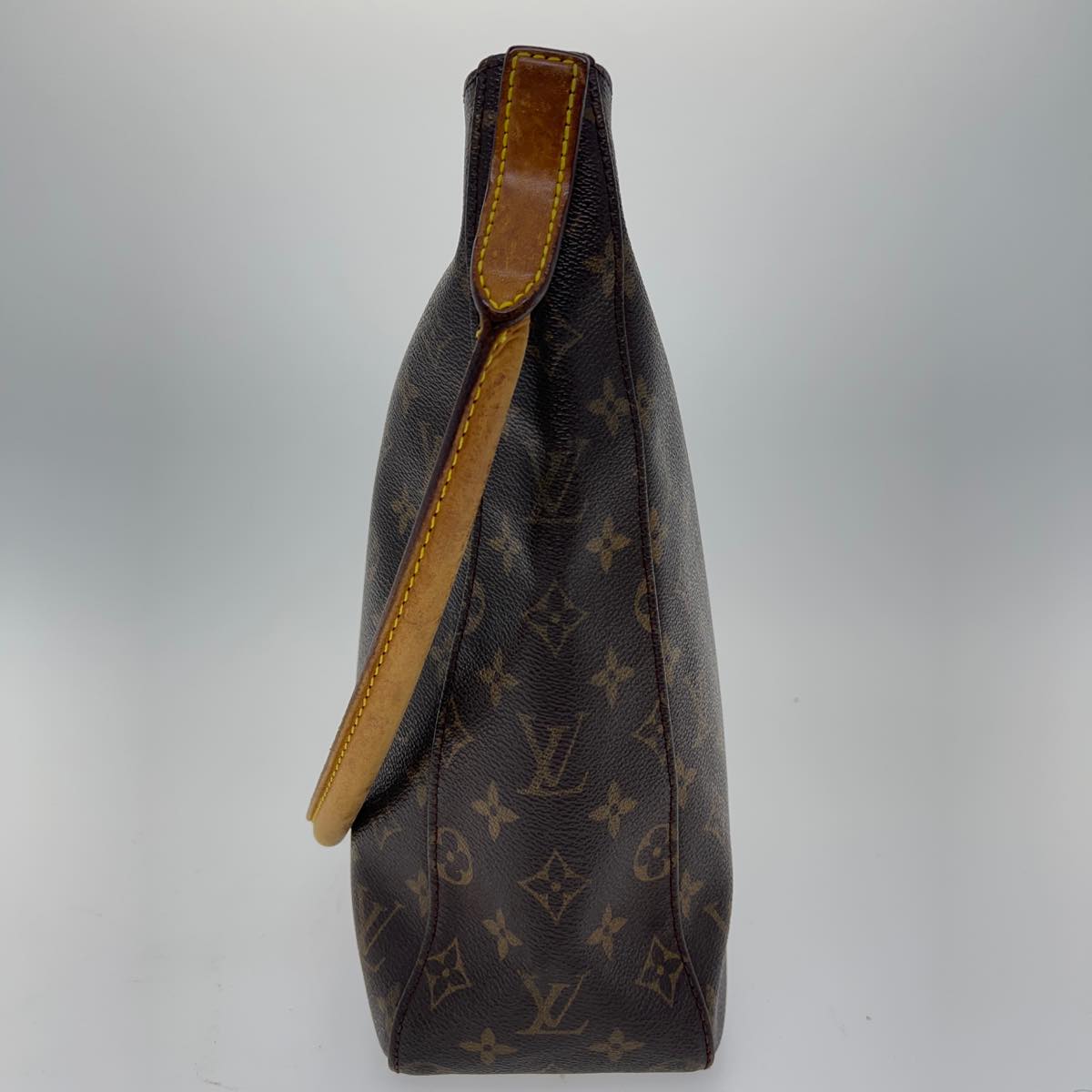 LOUIS VUITTON Monogram Looping GM Shoulder Bag M51145 LV Auth yt901