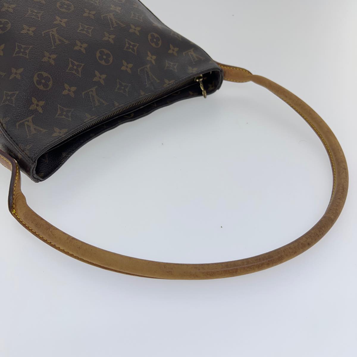 LOUIS VUITTON Monogram Looping GM Shoulder Bag M51145 LV Auth yt901