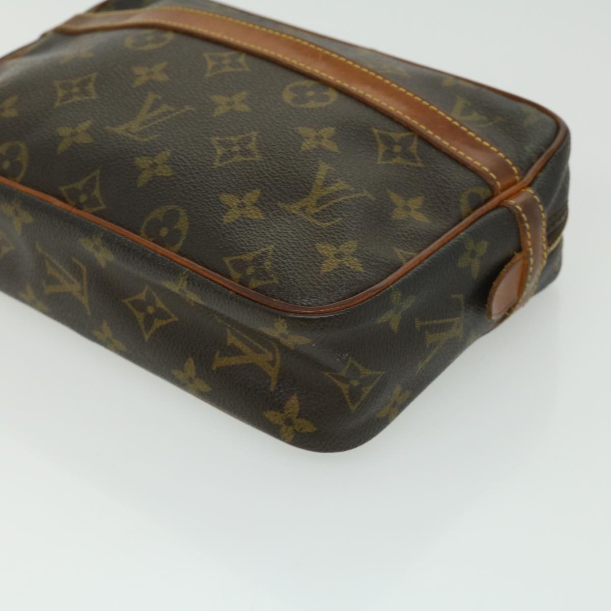 LOUIS VUITTON Monogram Compiegne 23 Clutch Bag M51847 LV Auth yt909