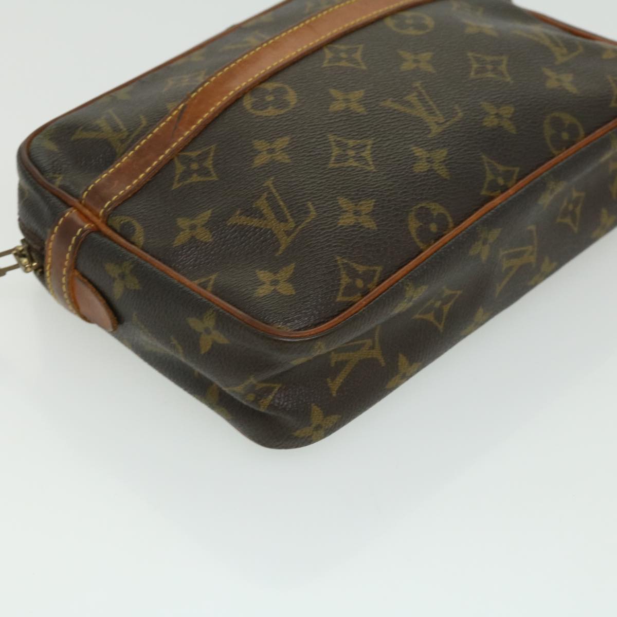 LOUIS VUITTON Monogram Compiegne 23 Clutch Bag M51847 LV Auth yt909