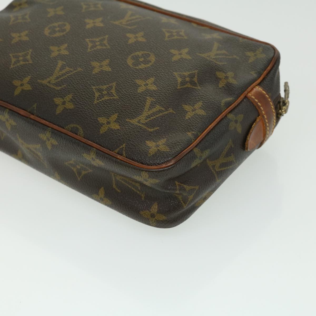 LOUIS VUITTON Monogram Compiegne 23 Clutch Bag M51847 LV Auth yt909