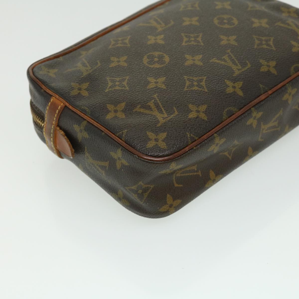 LOUIS VUITTON Monogram Compiegne 23 Clutch Bag M51847 LV Auth yt909