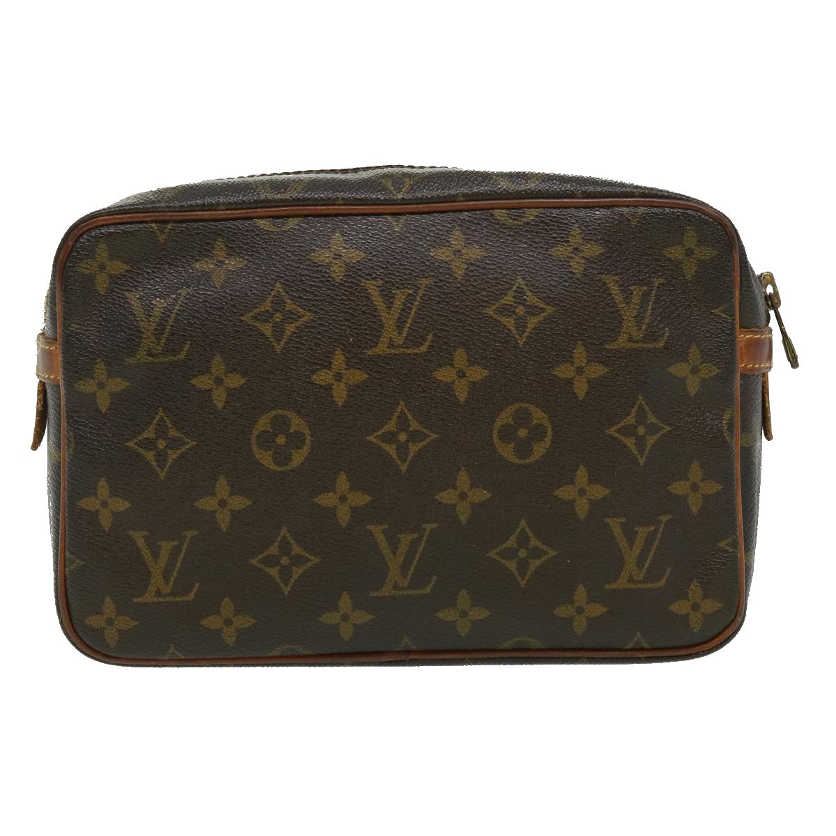 LOUIS VUITTON Monogram Compiegne 23 Clutch Bag M51847 LV Auth yt909