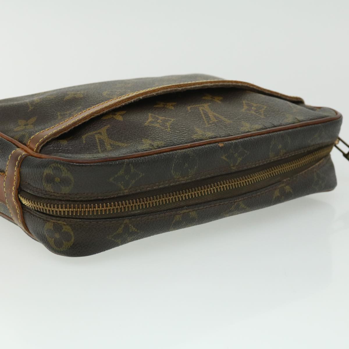 LOUIS VUITTON Monogram Compiegne 23 Clutch Bag M51847 LV Auth yt909