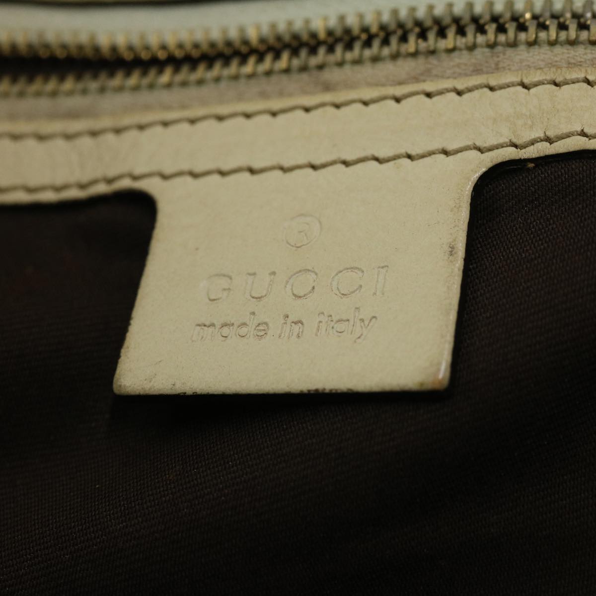 GUCCI GG Canvas Shoulder Bag 2Set Beige Auth yt920