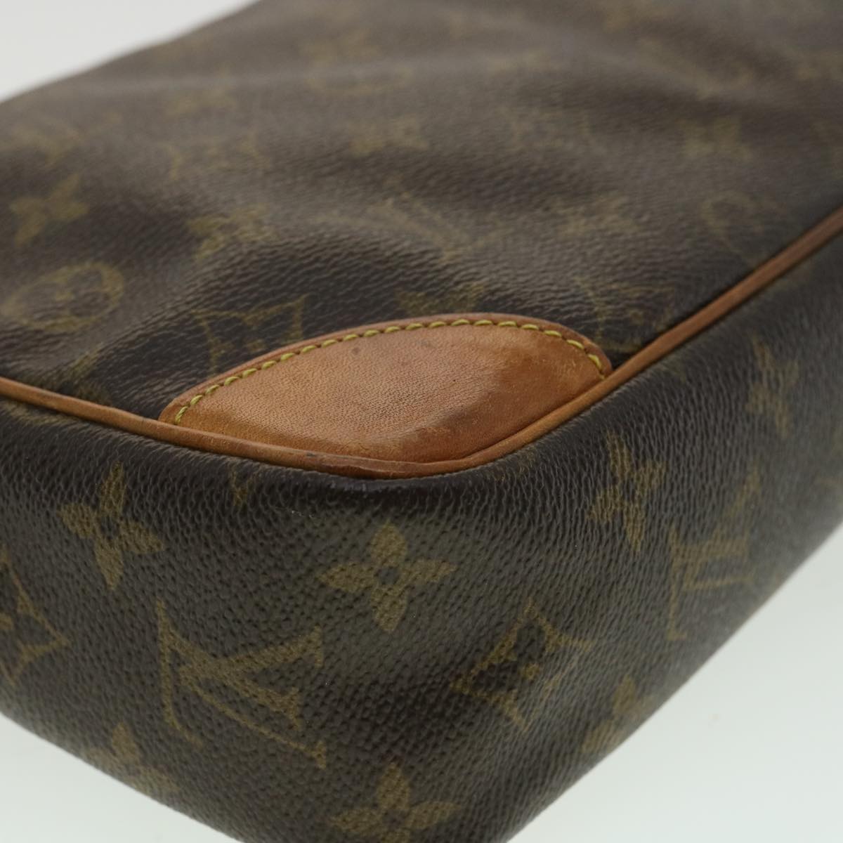 LOUIS VUITTON Monogram Compiegne 28 Clutch Bag M51845 LV Auth yt934