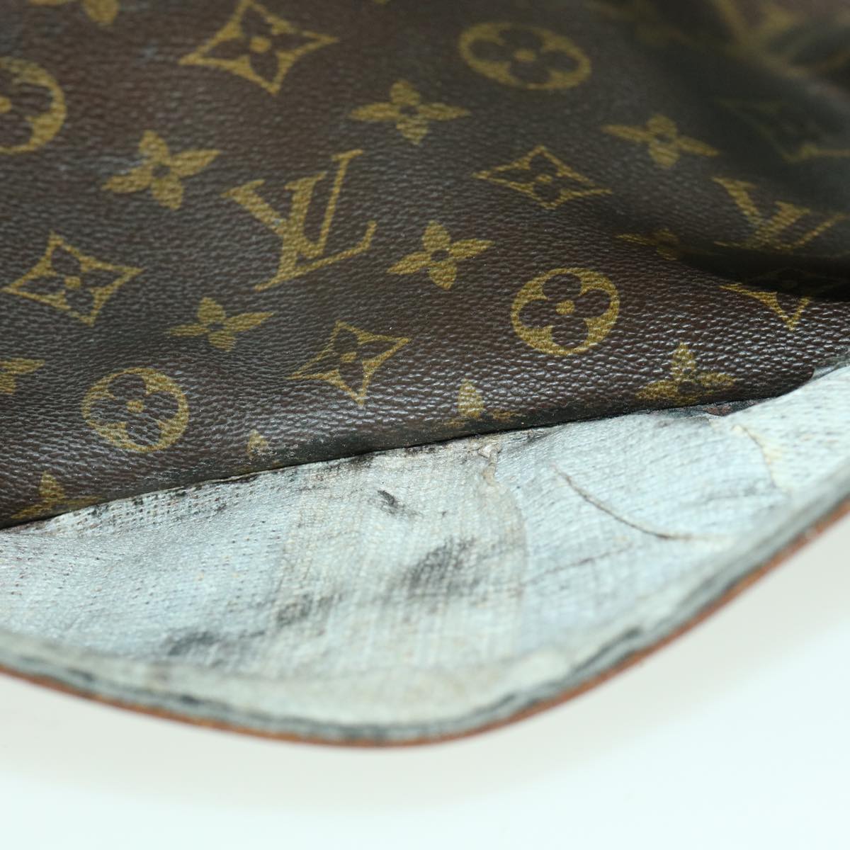 LOUIS VUITTON Monogram Compiegne 28 Clutch Bag M51845 LV Auth yt934