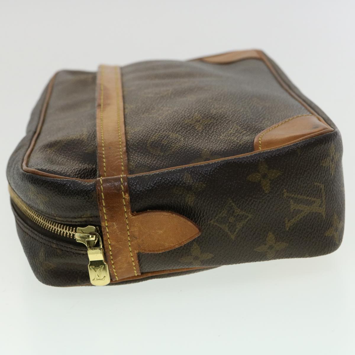 LOUIS VUITTON Monogram Compiegne 28 Clutch Bag M51845 LV Auth yt934