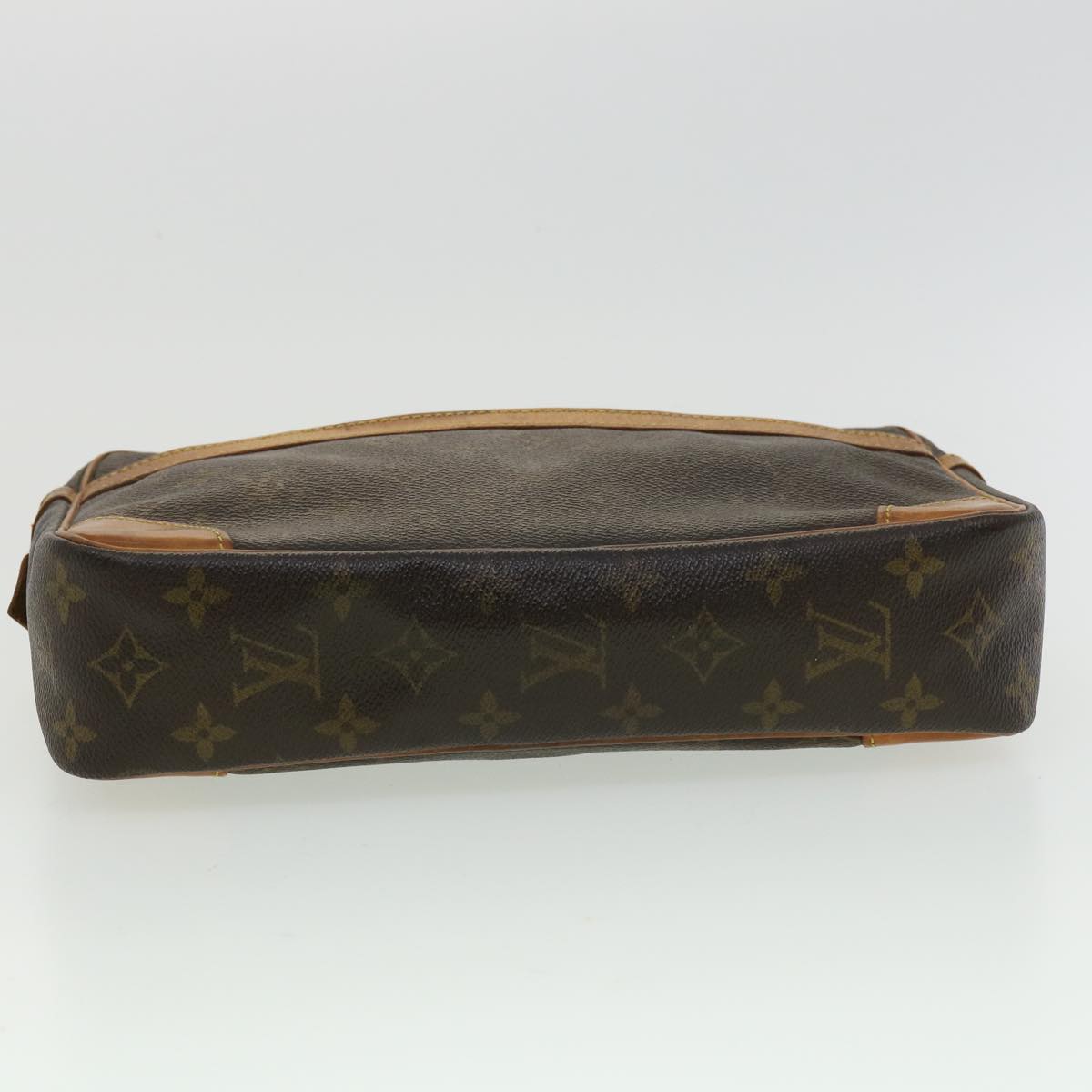 LOUIS VUITTON Monogram Compiegne 28 Clutch Bag M51845 LV Auth yt934