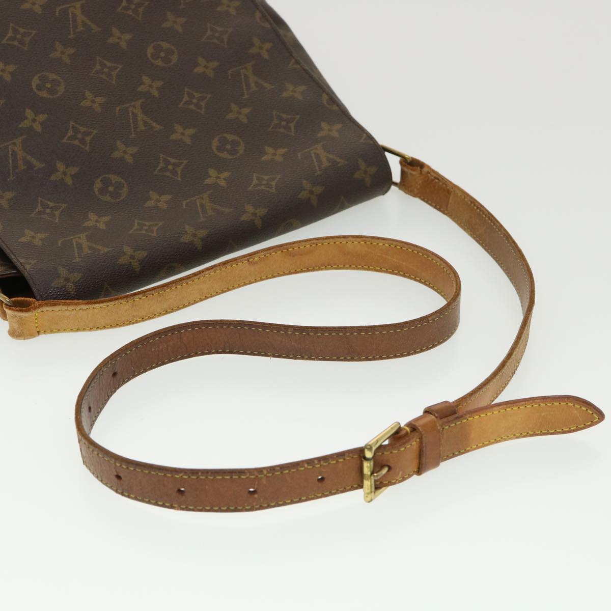 LOUIS VUITTON Monogram Musette Shoulder Bag M51256 LV Auth yt977