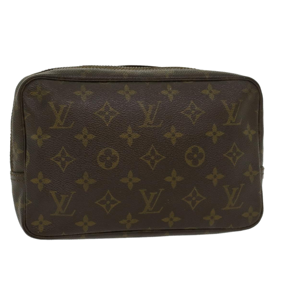 LOUIS VUITTON Monogram Trousse Toilette 23 Clutch Bag M47524 LV Auth Z050