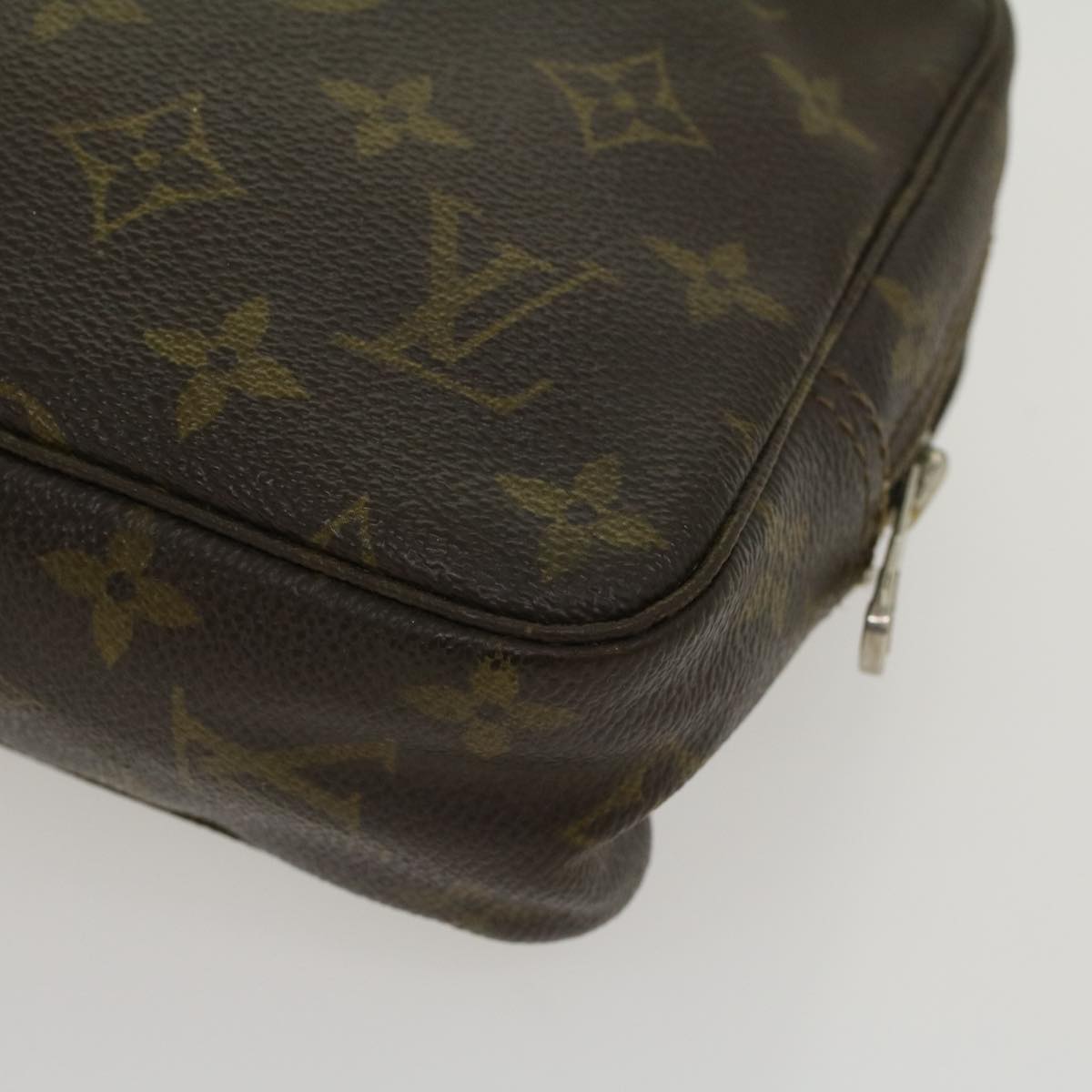 LOUIS VUITTON Monogram Trousse Toilette 23 Clutch Bag M47524 LV Auth Z050