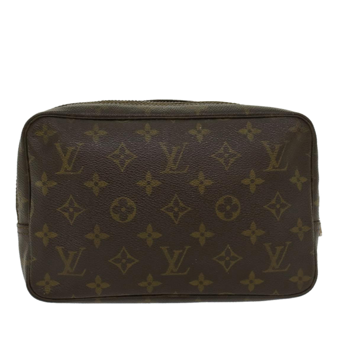 LOUIS VUITTON Monogram Trousse Toilette 23 Clutch Bag M47524 LV Auth Z050