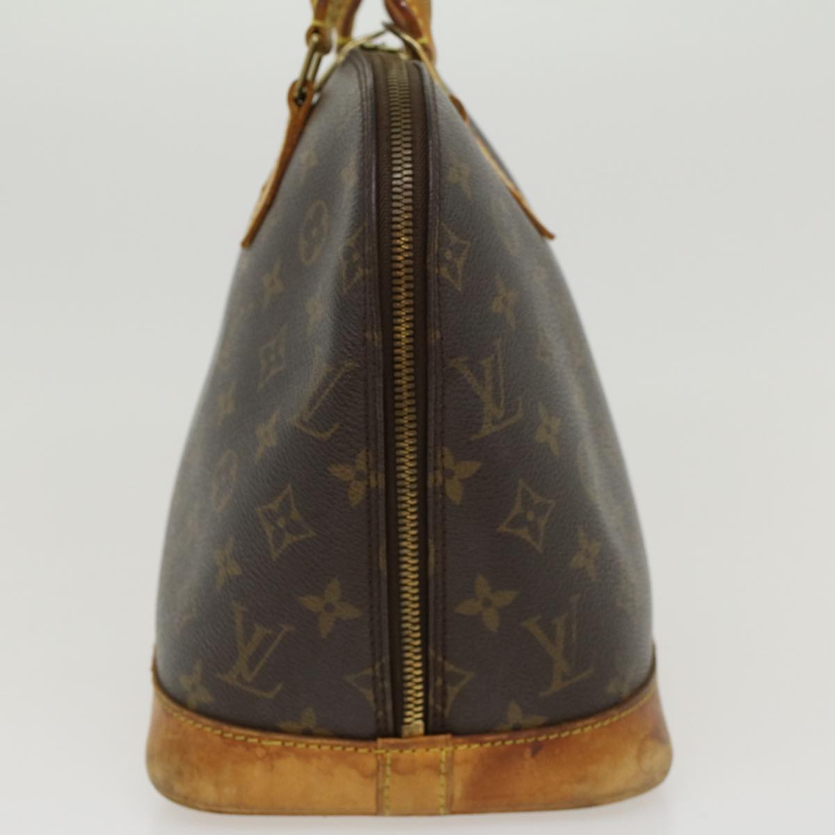 LOUIS VUITTON Monogram Alma Hand Bag M51130 LV Auth Z058