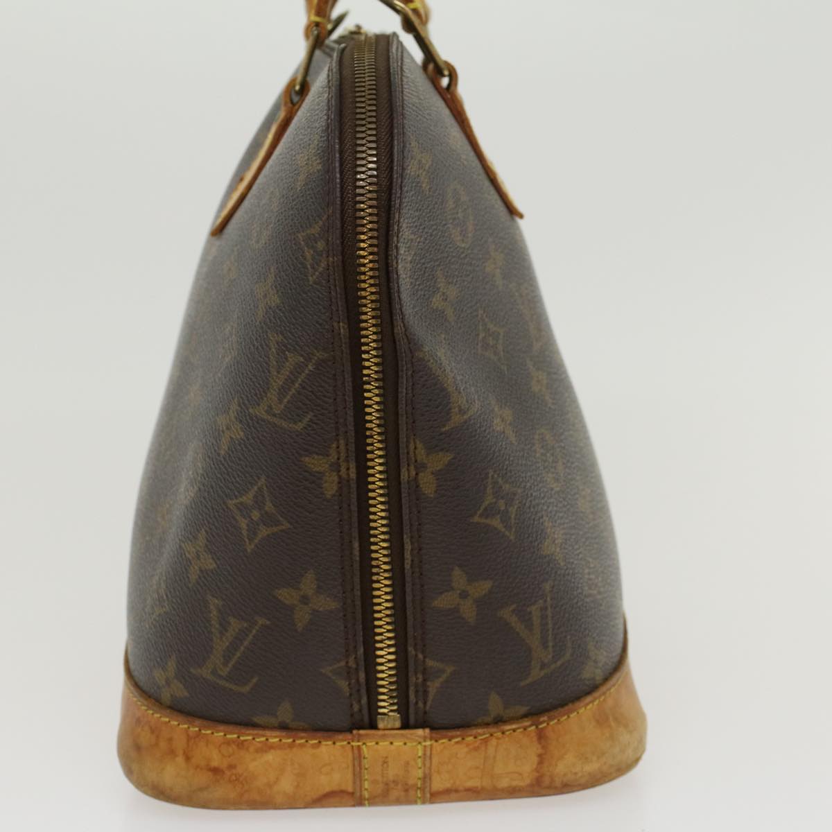 LOUIS VUITTON Monogram Alma Hand Bag M51130 LV Auth Z058