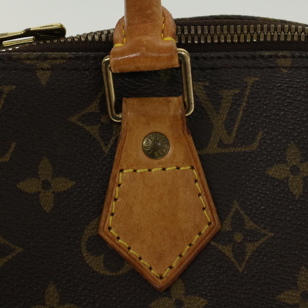 LOUIS VUITTON Monogram Alma Hand Bag M51130 LV Auth Z059