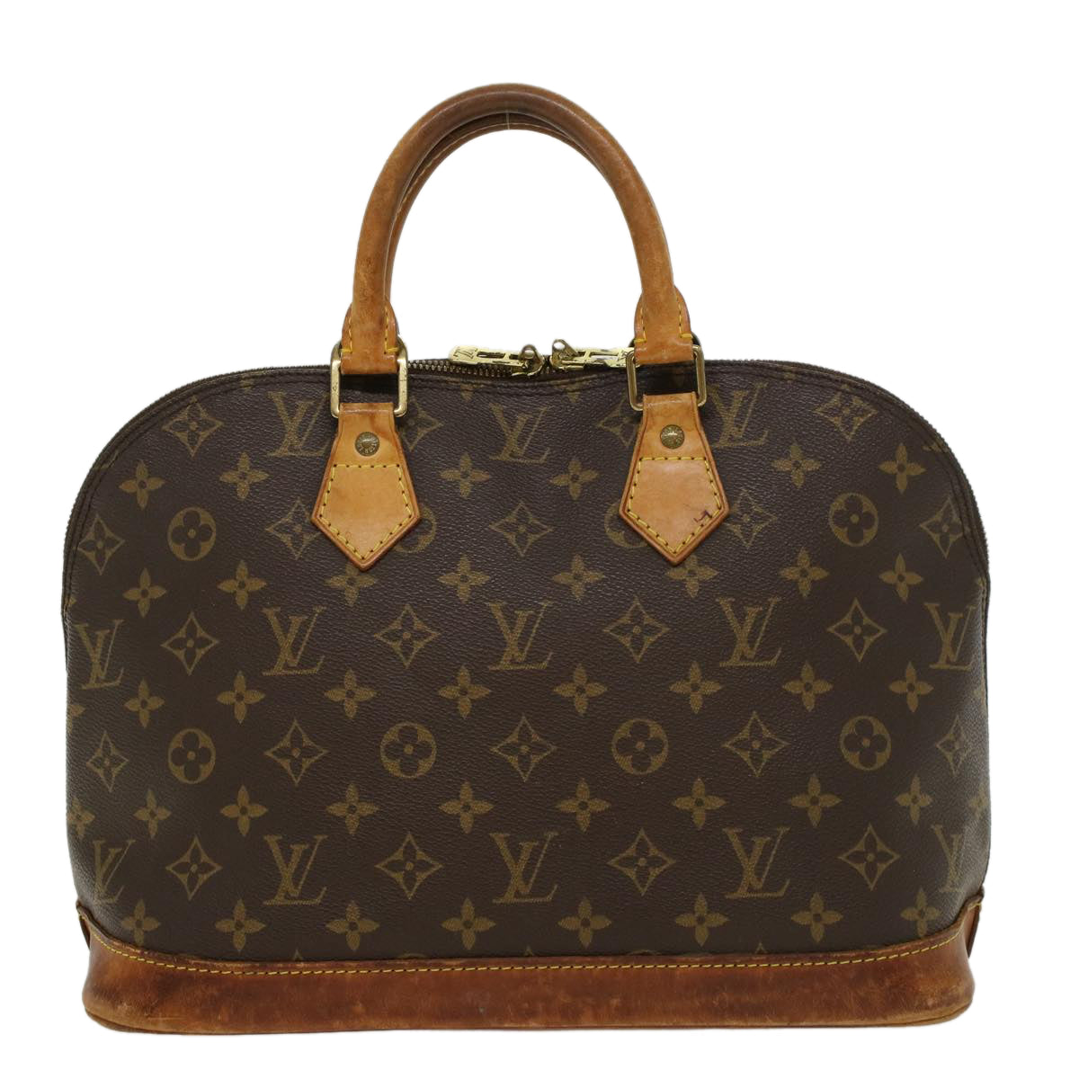 LOUIS VUITTON Monogram Alma Hand Bag M51130 LV Auth Z059