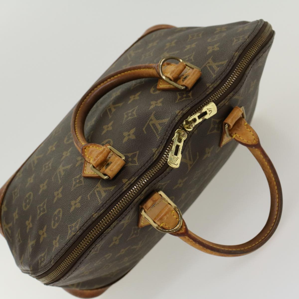 LOUIS VUITTON Monogram Alma Hand Bag M51130 LV Auth Z059