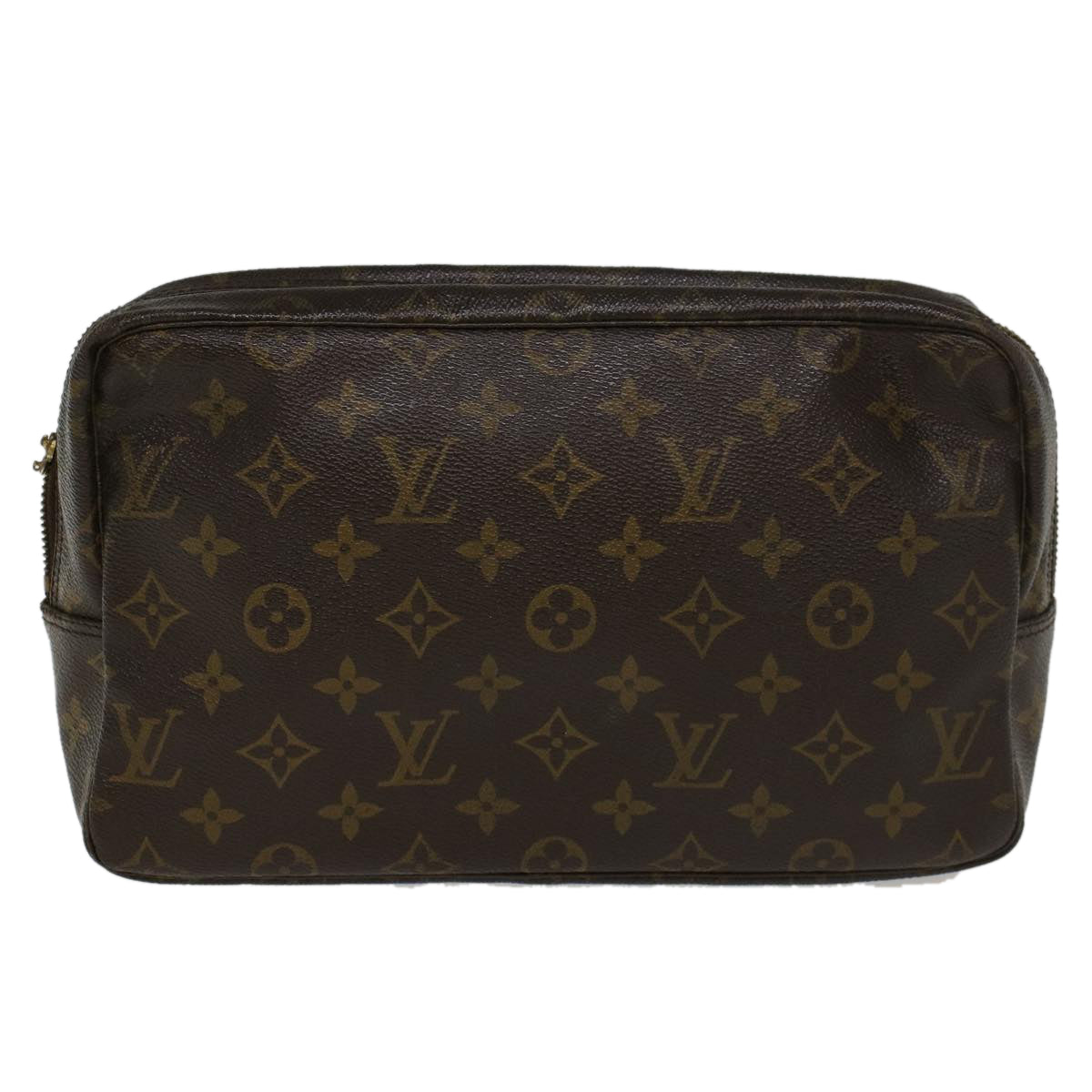 LOUIS VUITTON Monogram Trousse Toilette 28 Clutch Bag M47522 LV Auth Z089 - 0