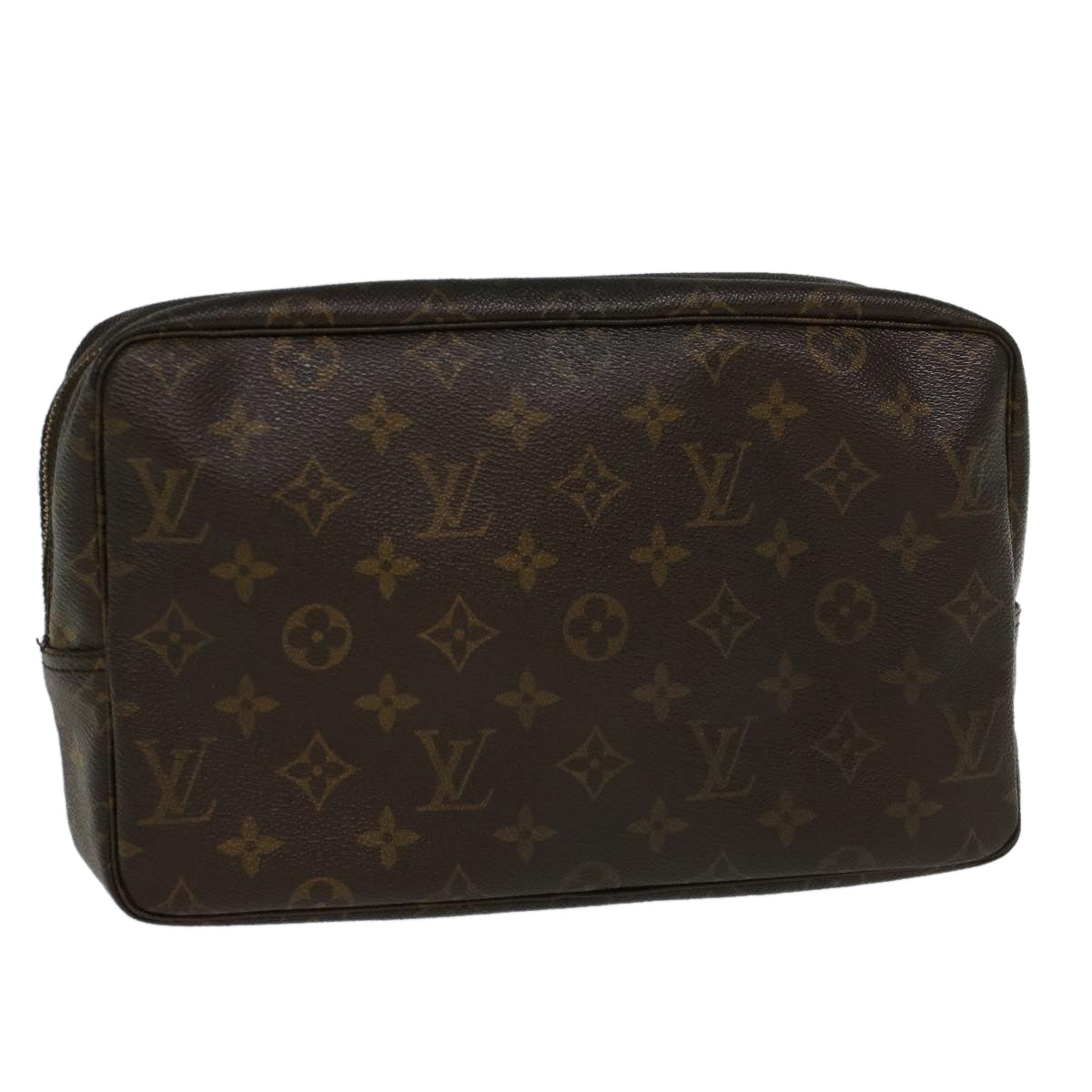 LOUIS VUITTON Monogram Trousse Toilette 28 Clutch Bag M47522 LV Auth Z090