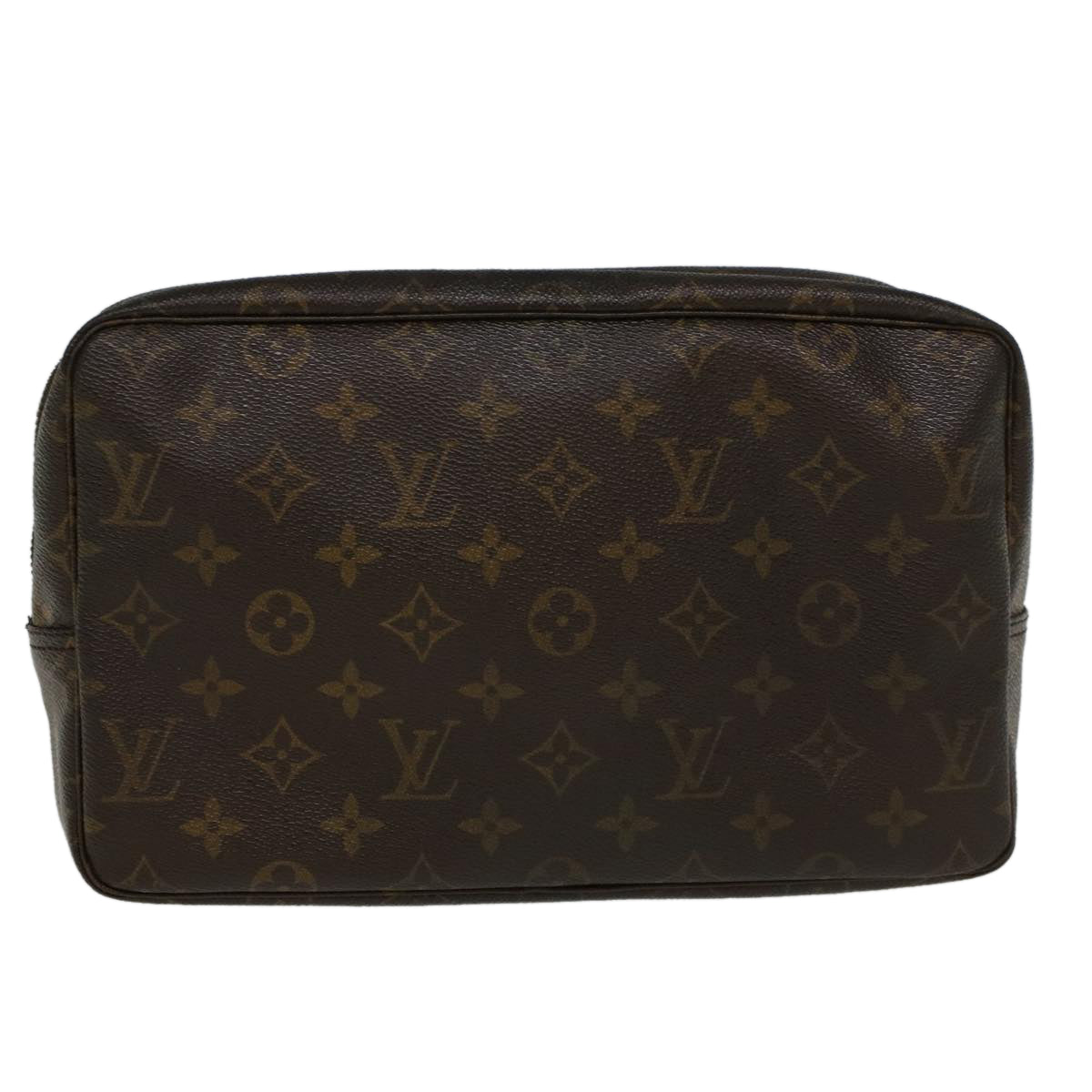 LOUIS VUITTON Monogram Trousse Toilette 28 Clutch Bag M47522 LV Auth Z090